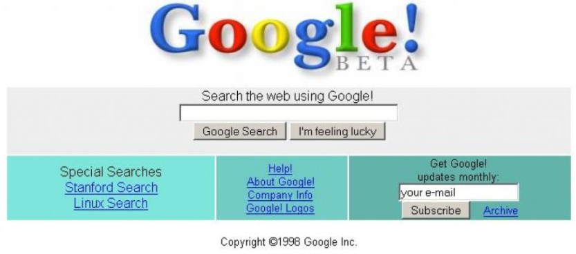 google 1998